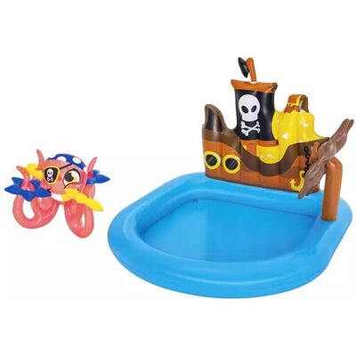Bestway Ships Ahoi Aire de jeux aquatique gonflable - 140 x 130 x 104 cm - Publicité Bestway Ships Ahoi Aire de jeux aquatique gonflable - 140 x 130 x 104 cm - Publicité