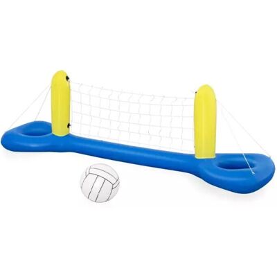 Bestway Filet flottant de volley-ball avec ballon - 244 x 64 x 76 cm - Publicité Bestway Filet flottant de volley-ball avec ballon - 244 x 64 x 76 cm - Publicité