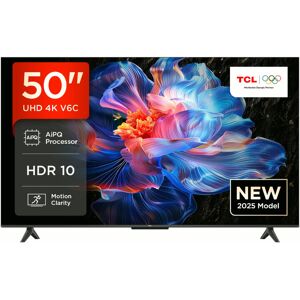 TCL 50V6C - Smart TV 4K Ultra HD 50 pouces - HDR10+ et Dolby Vision - Dalle HVA - Publicité TCL 50V6C - Smart TV 4K Ultra HD 50 pouces - HDR10+ et Dolby Vision - Dalle HVA - Publicité