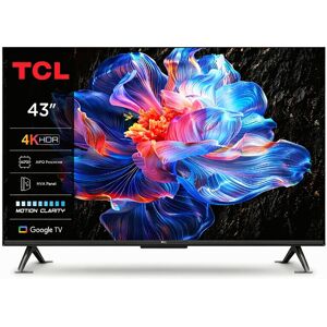 TCL 43P735 Smart TV 4K LED UHD, avec HDR10, Google TV, HDMI 2.1 et commande vocale - 43 pouces - Publicité TCL 43P735 Smart TV 4K LED UHD, avec HDR10, Google TV, HDMI 2.1 et commande vocale - 43 pouces - Publicité