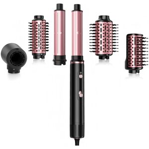 Nicebay Sèche-cheveux à brosse sans balais 110 000 tr/min, 5 fonctions multi-styler pour séchage rapide, bouclage, volume et lissage, brosse soufflante à haute vitesse pour tous les types de cheveux - Publicité Nicebay Sèche-cheveux à brosse sans balais 110 000 tr/min, 5 fonctions multi-styler pour séchage rapide, bouclage, volume et lissage, brosse soufflante à haute vitesse pour tous les types de cheveux - Publicité