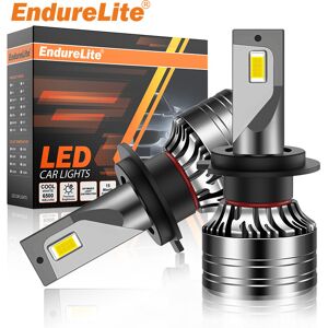 ENdureLite 9005/HB3 Ampoules de phare de brume 15000 lm 6000K blanc froid, ampoules de phare 100W pour éclairage de conduite, Plug & Play, refroidissement par ventilateur, lot de 2 - Publicité ENdureLite 9005/HB3 Ampoules de phare de brume 15000 lm 6000K blanc froid, ampoules de phare 100W pour éclairage de conduite, Plug & Play, refroidissement par ventilateur, lot de 2 - Publicité