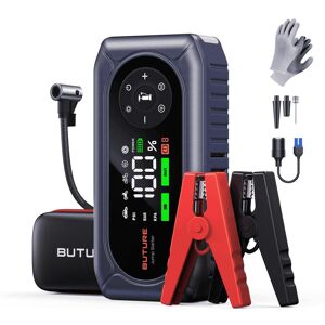 BUTURE BC02 4500A Boosteur de Batterie avec Compresseur d’Air – 5-en-1 Démarreur de Voiture Portable pour Véhicules 12V (jusqu’à 9,0L Essence / 8,0L Diesel), Gonfleur Pneus 150 PSI, Lampe LED 500 Lumens, Batterie Externe - Publicité BUTURE BC02 4500A Boosteur de Batterie avec Compresseur d’Air – 5-en-1 Démarreur de Voiture Portable pour Véhicules 12V (jusqu’à 9,0L Essence / 8,0L Diesel), Gonfleur Pneus 150 PSI, Lampe LED 500 Lumens, Batterie Externe - Publicité