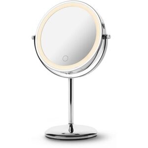 Medisana CM 844 Miroir 2-en-1 grossissant et éclairant, sans fil et rechargeable, éclairage LED et 2 surfaces de miroir pivotantes (l'une avec grossissement 7x, l'autre sans) - Publicité Medisana CM 844 Miroir 2-en-1 grossissant et éclairant, sans fil et rechargeable, éclairage LED et 2 surfaces de miroir pivotantes (l'une avec grossissement 7x, l'autre sans) - Publicité