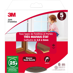 3M Joint Classique marron 6 m - Publicité 3M Joint Classique marron 6 m - Publicité