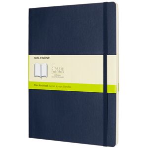 MOLESKINE Carnet Classique - Très Grand Format Bleu Saphir Pages Blanches - Publicité MOLESKINE Carnet Classique - Très Grand Format Bleu Saphir Pages Blanches - Publicité