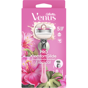 Gillette Venus Pro Comfortglide Tropical Rasoir - Rasoir - Publicité Gillette Venus Pro Comfortglide Tropical Rasoir - Rasoir - Publicité
