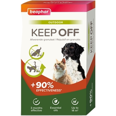 BEAPHAR Keep Off Granulés 2 x 200 g - Publicité BEAPHAR Keep Off Granulés 2 x 200 g - Publicité