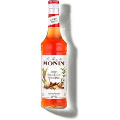 Monin Sirop Épices d'Hiver - Sirop pour Café - Publicité Monin Sirop Épices d'Hiver - Sirop pour Café - Publicité