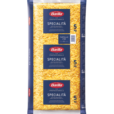 Barilla Farfalle 5kg - Pâtes - Publicité Barilla Farfalle 5kg - Pâtes - Publicité