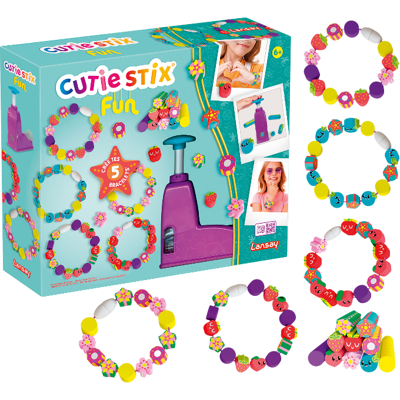 LANSAY Cutie Stix - Jeu Créatif pour Enfants - 6+ - Publicité LANSAY Cutie Stix - Jeu Créatif pour Enfants - 6+ - Publicité