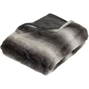 Atmosphera Grizzli Plaid en fausse fourrure gris - 120 x 160 cm - Publicité Atmosphera Grizzli Plaid en fausse fourrure gris - 120 x 160 cm - Publicité