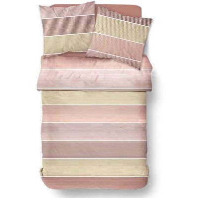 TODAY Crazy Parure de lit 2 personnes en polyester 9.6 - 1 housse de couette 220 x 240 cm + 2 taies d'oreiller 63 x 63 cm - Publicité TODAY Crazy Parure de lit 2 personnes en polyester 9.6 - 1 housse de couette 220 x 240 cm + 2 taies d'oreiller 63 x 63 cm - Publicité