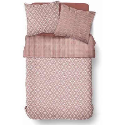 TODAY Crazy Parure de lit 2 personnes en polyester 9.10 - 1 housse de couette 220 x 240 cm + 2 taies d'oreiller 63 x 63 cm - Publicité TODAY Crazy Parure de lit 2 personnes en polyester 9.10 - 1 housse de couette 220 x 240 cm + 2 taies d'oreiller 63 x 63 cm - Publicité