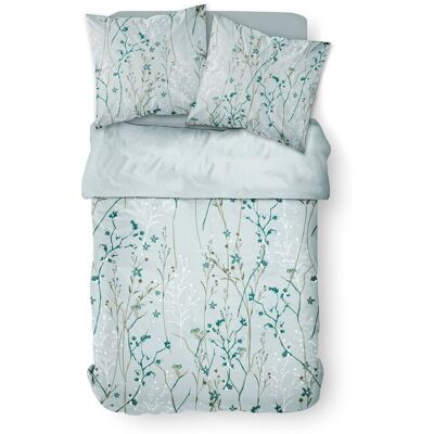 TODAY Sunshine Parure de lit 2 personnes en coton 0.9 - 1 housse de couette 220 x 240 cm + 2 taies d'oreiller 63 x 63 cm - Publicité TODAY Sunshine Parure de lit 2 personnes en coton 0.9 - 1 housse de couette 220 x 240 cm + 2 taies d'oreiller 63 x 63 cm - Publicité