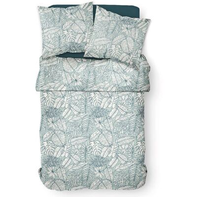 TODAY Sunshine Parure de lit 2 personnes en coton 10.7 - 1 housse de couette 220 x 240 cm + 2 taies d'oreiller 63 x 63 cm - Publicité TODAY Sunshine Parure de lit 2 personnes en coton 10.7 - 1 housse de couette 220 x 240 cm + 2 taies d'oreiller 63 x 63 cm - Publicité