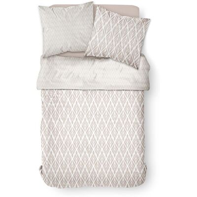 TODAY Sunshine Parure de lit 2 personnes en coton 0.11 - 1 housse de couette 220 x 240 cm + 2 taies d'oreiller 63 x 63 cm - Publicité TODAY Sunshine Parure de lit 2 personnes en coton 0.11 - 1 housse de couette 220 x 240 cm + 2 taies d'oreiller 63 x 63 cm - Publicité
