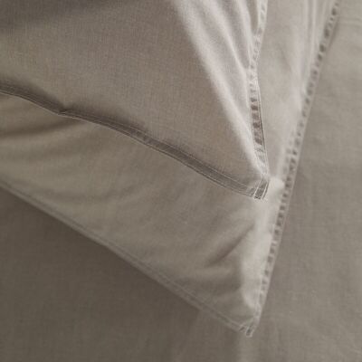 TODAY Charme Parure de lit 2 personnes en coton dune/bérénice- 1 housse de couette 240 x 260 cm + 2 taies d'oreiller 63 x 63 cm - Publicité TODAY Charme Parure de lit 2 personnes en coton dune/bérénice- 1 housse de couette 240 x 260 cm + 2 taies d'oreiller 63 x 63 cm - Publicité