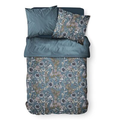 TODAY Sunshine Parure de lit 2 personnes en coton 0.19 - 1 housse de couette 220 x 240 cm + 2 taies d'oreiller 63 x 63 cm - Publicité TODAY Sunshine Parure de lit 2 personnes en coton 0.19 - 1 housse de couette 220 x 240 cm + 2 taies d'oreiller 63 x 63 cm - Publicité