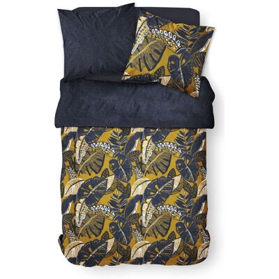 TODAY Sunshine Parure de lit 2 personnes en coton 0.10 - 1 housse de couette 220 x 240 cm + 2 taies d'oreiller 63 x 63 cm - Publicité TODAY Sunshine Parure de lit 2 personnes en coton 0.10 - 1 housse de couette 220 x 240 cm + 2 taies d'oreiller 63 x 63 cm - Publicité