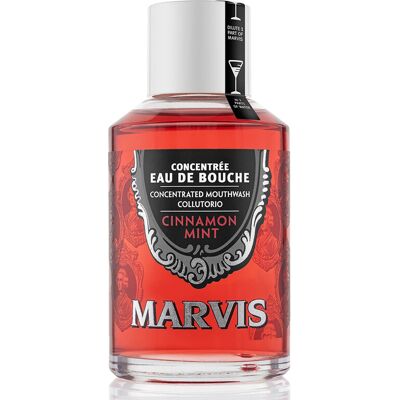 MARVIS Bain de bouche concentré cannelle et menthe - 120 ml - Publicité MARVIS Bain de bouche concentré cannelle et menthe - 120 ml - Publicité