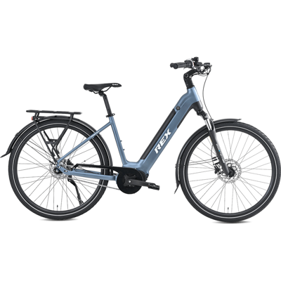 Rex Commuter+ Vélo électrique Wave 48 bleu - Publicité Rex Commuter+ Vélo électrique Wave 48 bleu - Publicité