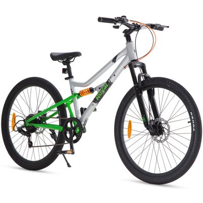 RoyalBaby Vélo pour enfants RS7 26 pouces Gris vert, Poids net 15,9 kg - Publicité RoyalBaby Vélo pour enfants RS7 26 pouces Gris vert, Poids net 15,9 kg - Publicité