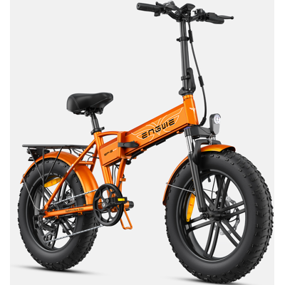 ENGWE EP-2 Boost Vélo électrique pliant avec batterie amovible 48 V 13 Ah jusqu’à 120 km, pneus larges 50 x 10 cm et 7 vitesses pour tout type de terrain - Orange - Publicité ENGWE EP-2 Boost Vélo électrique pliant avec batterie amovible 48 V 13 Ah jusqu’à 120 km, pneus larges 50 x 10 cm et 7 vitesses pour tout type de terrain - Orange - Publicité