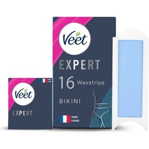 Bandes de cire Veet Expert pour peau sensible - 16 pcs - Publicité Bandes de cire Veet Expert pour peau sensible - 16 pcs - Publicité