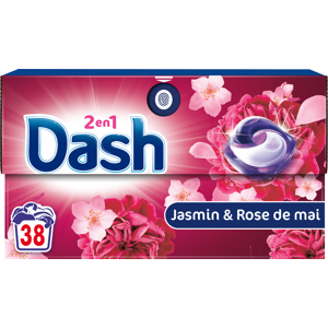 DASH Pods Jasmin & Rose de Mai 38 pièces - Publicité DASH Pods Jasmin & Rose de Mai 38 pièces - Publicité