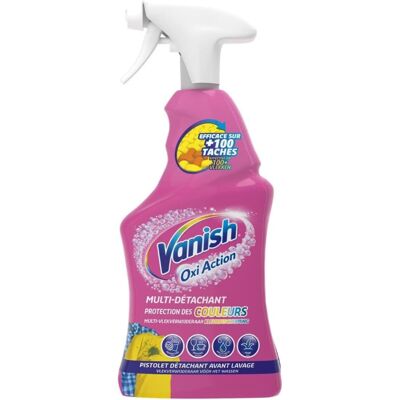 Vanish Oxi Action - Détachant en spray 750 ml - Publicité Vanish Oxi Action - Détachant en spray 750 ml - Publicité