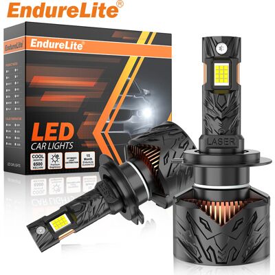 ENdureLite H7 LED, luminosité de 20 000 lm, 300 % plus lumineux, installation Plug & Play, étanche IP68, ampoules LED 12 V, système de refroidissement efficace - Publicité ENdureLite H7 LED, luminosité de 20 000 lm, 300 % plus lumineux, installation Plug & Play, étanche IP68, ampoules LED 12 V, système de refroidissement efficace - Publicité