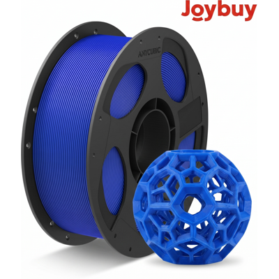 JOYBUY x ANYCUBIC Filament d'impression PLA Basic, Bobine de 1 kg, Diamètre de 1,75 mm, Tolérance de ±0,02 mm - Bleu - Publicité JOYBUY x ANYCUBIC Filament d'impression PLA Basic, Bobine de 1 kg, Diamètre de 1,75 mm, Tolérance de ±0,02 mm - Bleu - Publicité