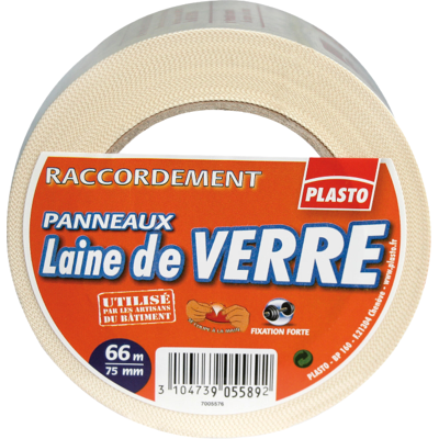PLASTORaccord Laine Verre/Roche Imprimé 66mm x 75mm - Publicité PLASTORaccord Laine Verre/Roche Imprimé 66mm x 75mm - Publicité