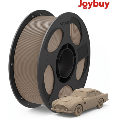 JOYBUY x ANYCUBIC Filament d'impression PLA Basic, Bobine de 1 kg, Diamètre de 1,75 mm, Tolérance de ±0,02 mm - Marron - Publicité JOYBUY x ANYCUBIC Filament d'impression PLA Basic, Bobine de 1 kg, Diamètre de 1,75 mm, Tolérance de ±0,02 mm - Marron - Publicité