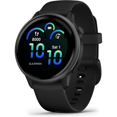 Garmin vívoactive 6 Montre connectée GPS pour le fitness et la santé avec écran ultra-lumineux - Gray avec bracelet noir - Publicité Garmin vívoactive 6 Montre connectée GPS pour le fitness et la santé avec écran ultra-lumineux - Gray avec bracelet noir - Publicité