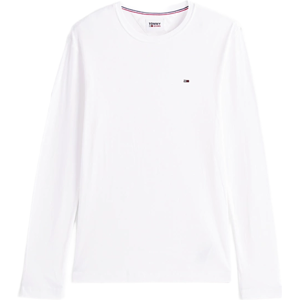 Tommy Jeans Tommy Hilfiger TJM original t-shirt côtelé manches longues homme blanc - S - Publicité Tommy Jeans Tommy Hilfiger TJM original t-shirt côtelé manches longues homme blanc - S - Publicité