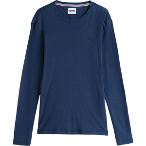 Tommy Jeans Tommy Hilfiger TJM Original T-shirt côtelé à manches longues pour homme noir iris - S - Publicité Tommy Jeans Tommy Hilfiger TJM Original T-shirt côtelé à manches longues pour homme noir iris - S - Publicité