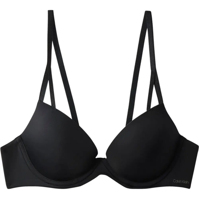 Calvin KLEIN Soutien-gorge push-up Seductive Comfort Noir 70D - Publicité Calvin KLEIN Soutien-gorge push-up Seductive Comfort Noir 70D - Publicité