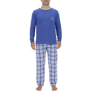 PIERRE CARDIN Pyjama pour homme ENL bleu royal/gris clair - Taille L - Publicité PIERRE CARDIN Pyjama pour homme ENL bleu royal/gris clair - Taille L - Publicité