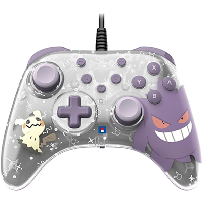 HORI Manette filaire Horipad Turbo pour Switch et Switch 2 - Édtion Pokémon Ectoplasma et Mimiqui - Publicité HORI Manette filaire Horipad Turbo pour Switch et Switch 2 - Édtion Pokémon Ectoplasma et Mimiqui - Publicité