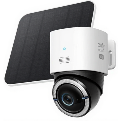 Caméra de Sécurité Eufy S330 - 4K UHD Wi-Fi, 4G LTE, Solaire, Tracking AI - Publicité Caméra de Sécurité Eufy S330 - 4K UHD Wi-Fi, 4G LTE, Solaire, Tracking AI - Publicité