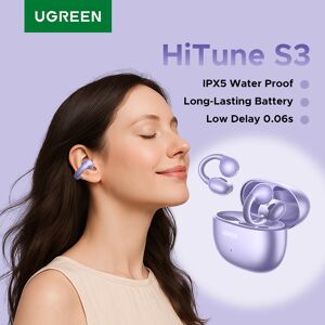 UGREEN HiTune S3 Écouteurs Open-Ear TWS sans fil - Violet - Publicité UGREEN HiTune S3 Écouteurs Open-Ear TWS sans fil - Violet - Publicité
