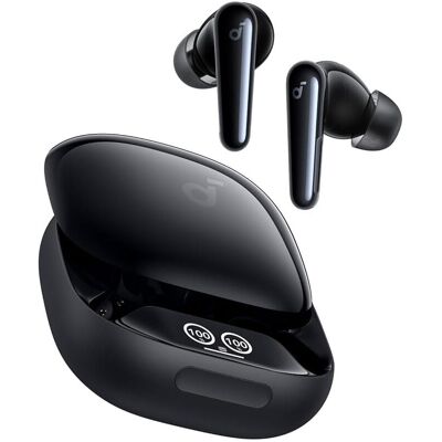 Casque Anker Liberty 4 Pro - Audio sans fil vrai - Noir - Publicité Casque Anker Liberty 4 Pro - Audio sans fil vrai - Noir - Publicité