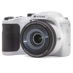 Kodak PixPro AZ255 Appareil photo bridge numérique avec zoom optique 25x - Blanc - Publicité Kodak PixPro AZ255 Appareil photo bridge numérique avec zoom optique 25x - Blanc - Publicité