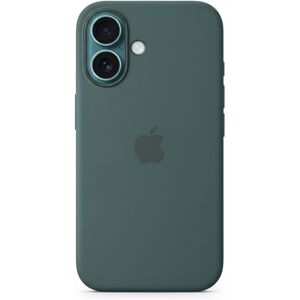 Apple coque en silicone MagSafe pour iPhone 16, vert d'eau - Publicité Apple coque en silicone MagSafe pour iPhone 16, vert d'eau - Publicité