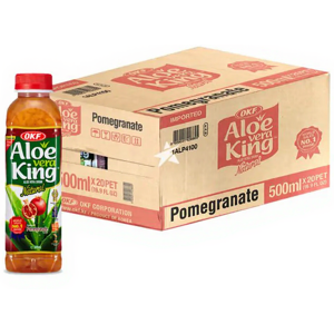 OKF Boisson aloe vera à la grenade - 20 x 500 ml - Publicité OKF Boisson aloe vera à la grenade - 20 x 500 ml - Publicité