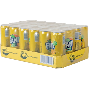 Fanta Soda citron - 24 x 33 cl - Publicité Fanta Soda citron - 24 x 33 cl - Publicité