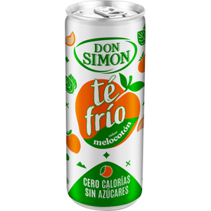 DON SIMON Thé Pêche Pack de 12 x 33cl - Publicité DON SIMON Thé Pêche Pack de 12 x 33cl - Publicité