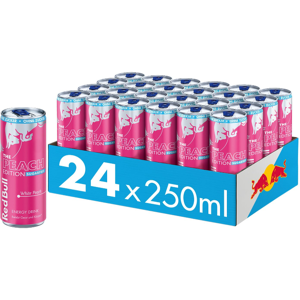 RED BULL Boisson énergisante The Summer Edition Sugarfree White Peach Pack de 24 x 25cl - Publicité RED BULL Boisson énergisante The Summer Edition Sugarfree White Peach Pack de 24 x 25cl - Publicité